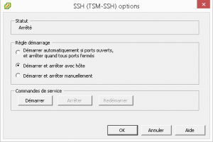 ESXi SSH propriété