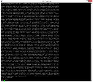 ESXi mise à jour
